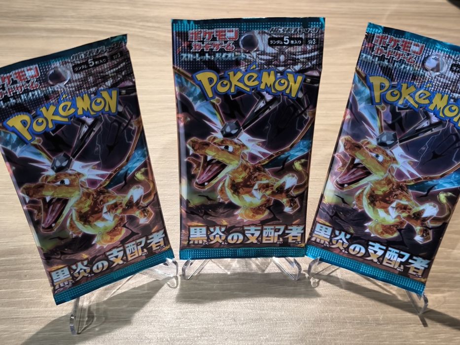 Pokemon..Ruler of the Black Flame...3 boostery