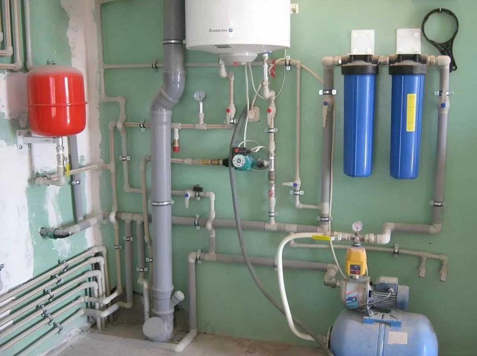 Замена Отопления, Батарей, Котлов, Установка радиаторов Сантехник