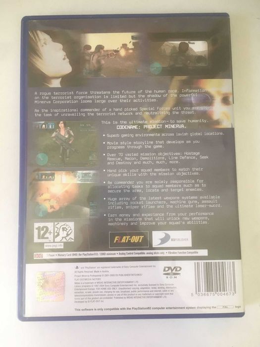PS2 - Project Minerva Professional