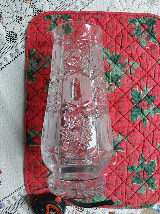 Krysztaly wazony PRL