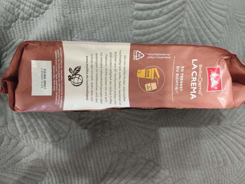 Mix kaw-Kawa Bella Crema niemiecka  dallmayer intensso 8 paczkek