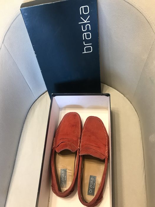 Мокасини замшеві BRASKA 41р