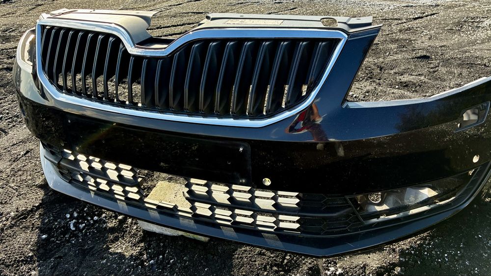 Zderzak przedni spryski + 6xPDC + radar Skoda Octavia 3 III 5E0 LF9R