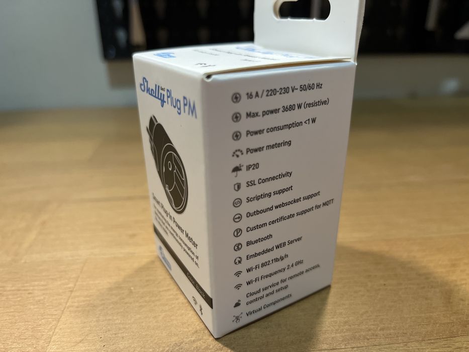 Shelly Plug PM Gen3 16A