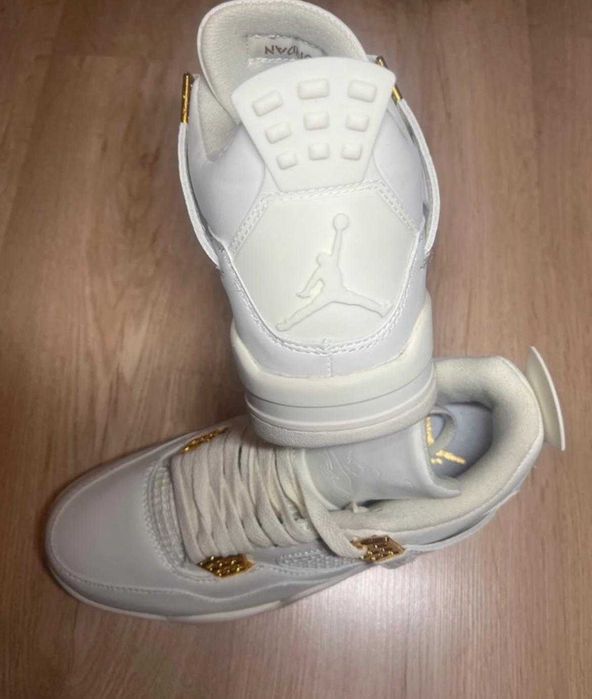 Air jordan 4 biale damskie nowe obuwie za kostkę jordany 4 white