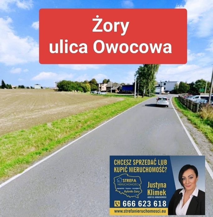 * Działki Działka usługowa Żory Owocowa 5021 m² dobra lokalizacja * - Więcej