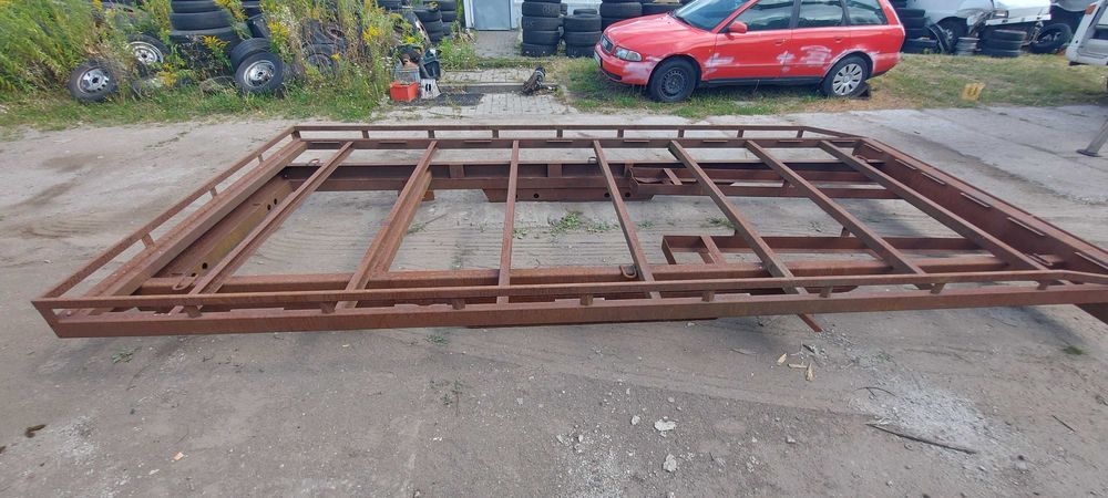 Konstrukcja przyczepy lawety 4,60/2,10m.