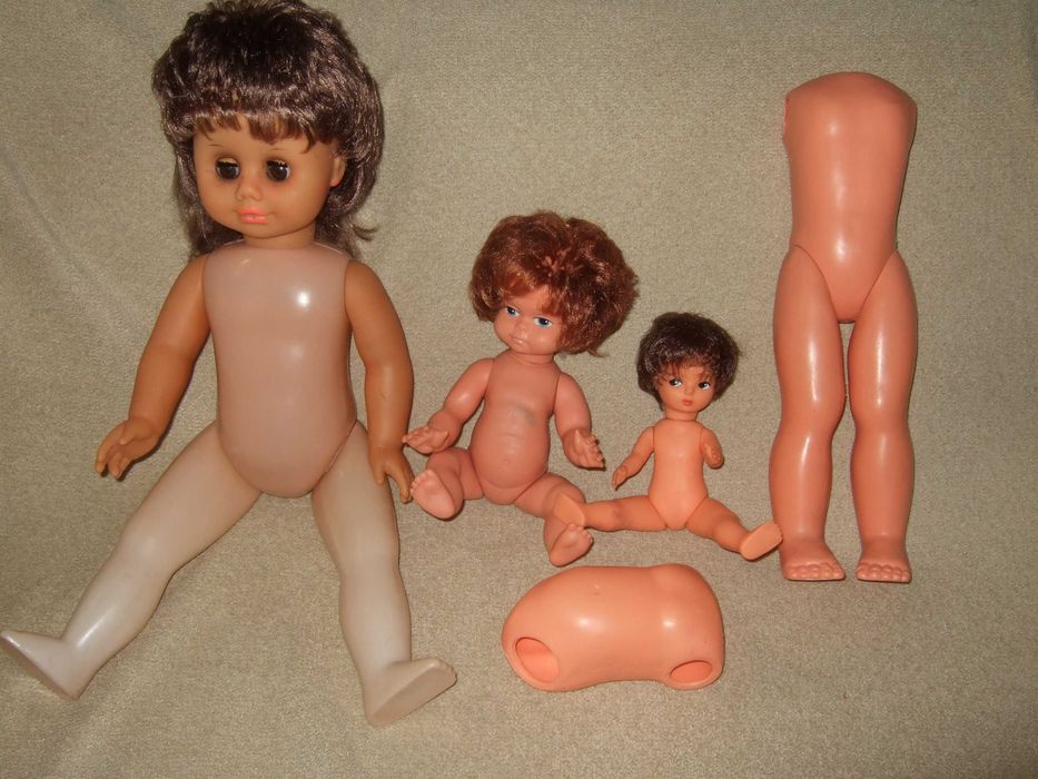 Куклы ГДР целые и на детали. Цена за ВСЕ!