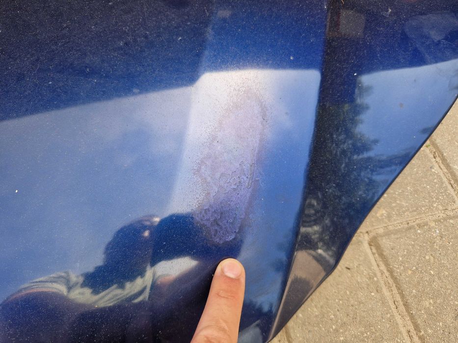 BMW 5 E60 E61 Maska Pokrywa Silnika TIEFSEEBLAU A76/5