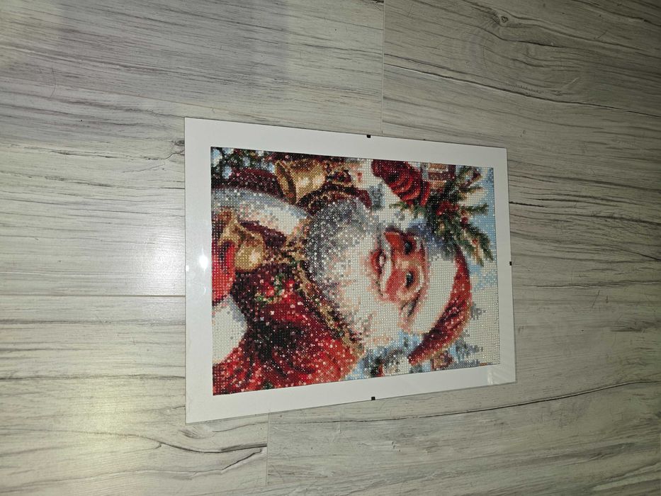 Obraz haftu diamentowego Mikołaj