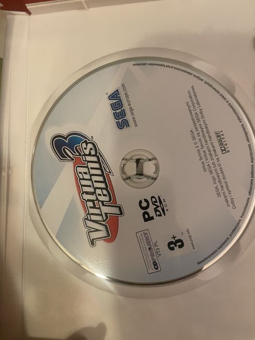 Gra komputerowa pc dvd Virtua Tennis 3