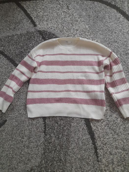 Sweter w paski sinsay