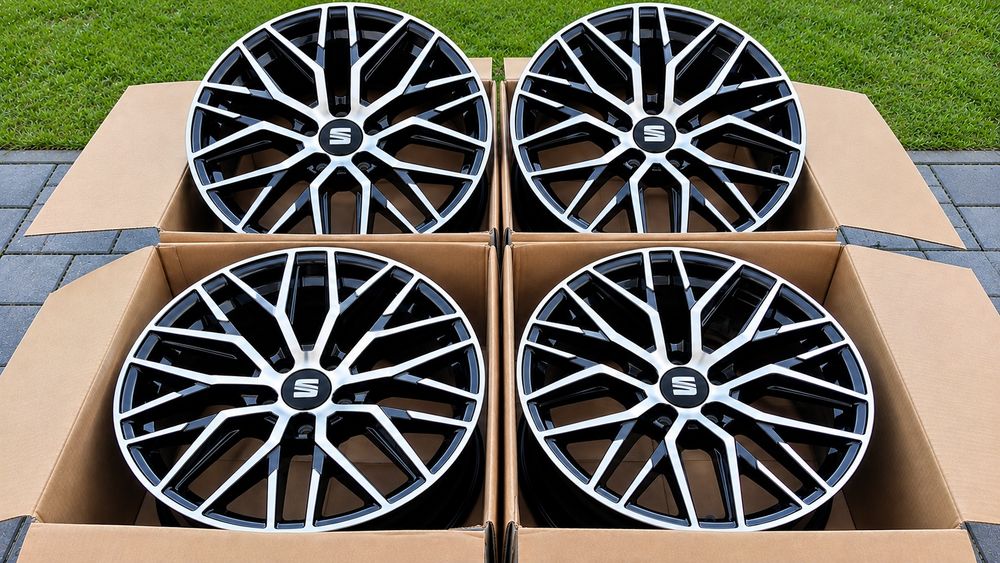 Nowe Alufelgi 5x112 R17 Audi A3 8P 8V 8Y A4 A6 Skoda Octavia Vw Golf V VI VII  Caddy Seat Ibiza Leon