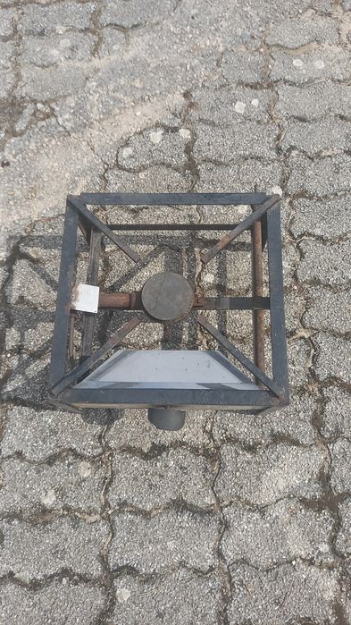Fogareiro a Gás Industrial Quadrado (1 Bico / Queimador) – Usado