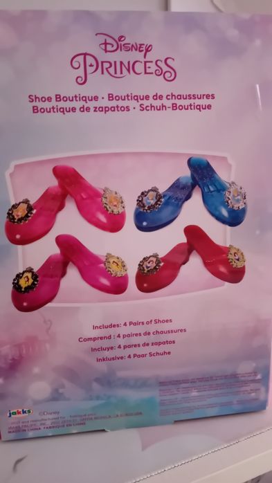 Sapatos das princesas