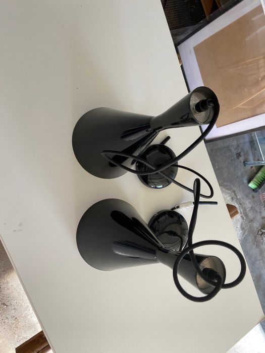 Conjunto de 2 candeeiros de Design vintage