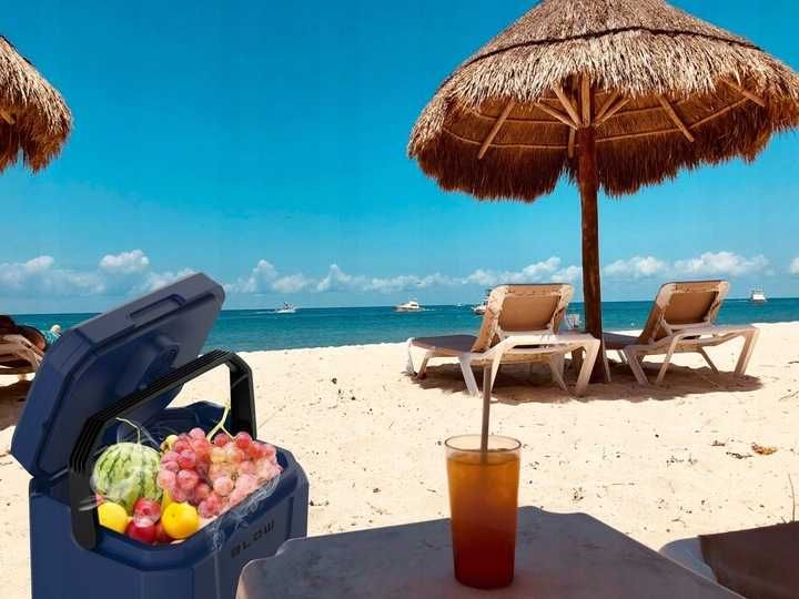 LODÓWKA Turystyczna samochodowa przenośna chłodzenie grzanie 12V/230