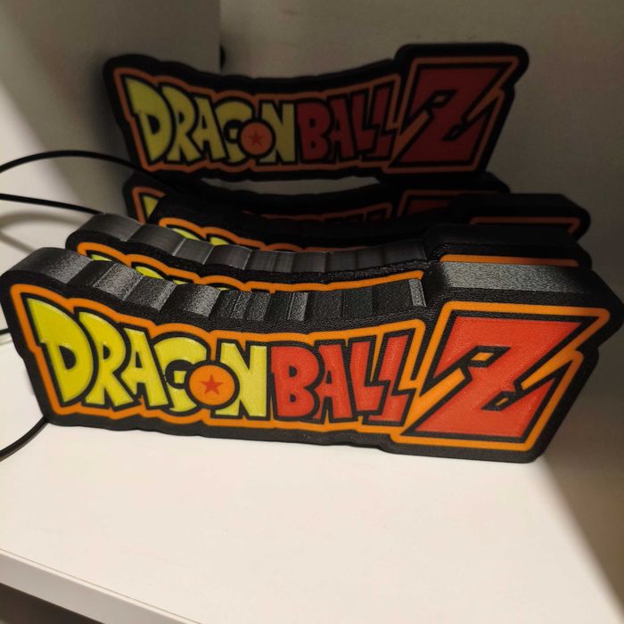 Candeeiro Dragon Ball Z com interruptor e ligação USB