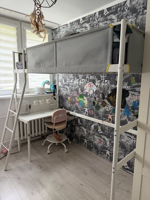 Łóżko piętrowe, antresola , Ikea