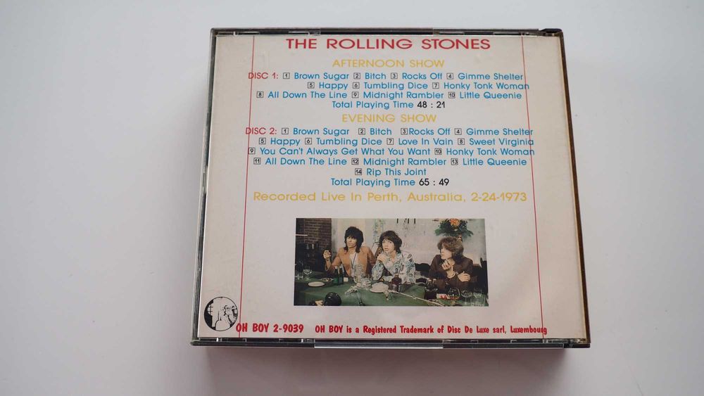 THE ROLLING STONES – Happy Birthday Nicky • Live In Perth 2×CD 