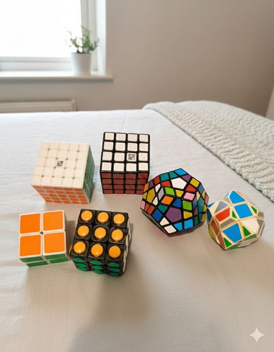 Zestaw kostek Rubika