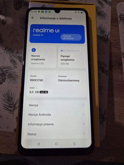 Realme C53 5g 8/256gb