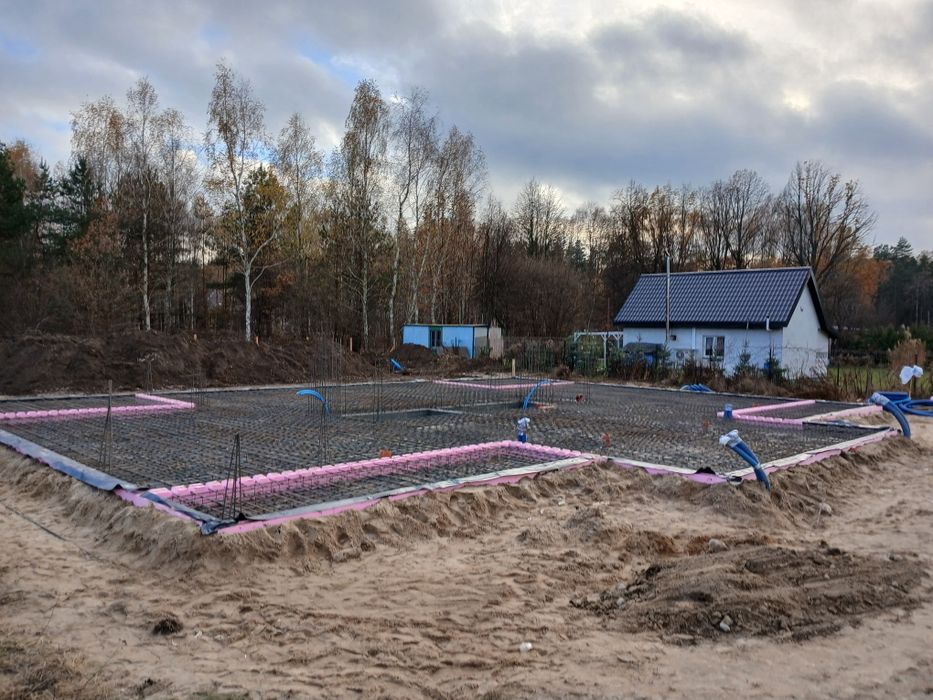 Budowa domów, stany surowe , płyty fundamentowe, stropy , szalunki