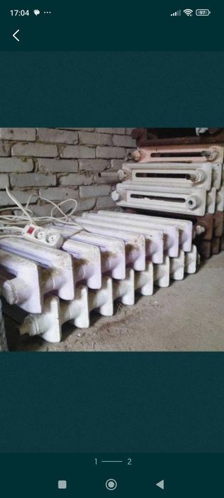 Батареї чавунні (радіатори опалення)