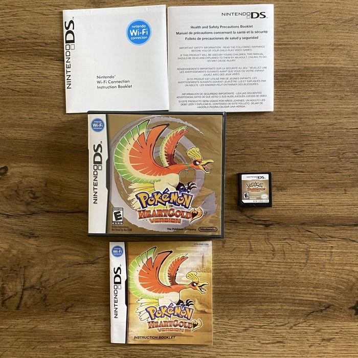 Pokémon Nintendo DS Coleção! Pokémon Platinum, Pokémon HeartGold & Pokémon SoulSilver! Com capa, manual e jogo.