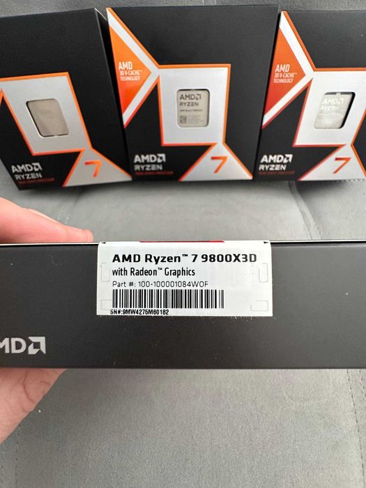 Процессор AMD Ryzen 7 9800X3D AM5 НОВИЙ