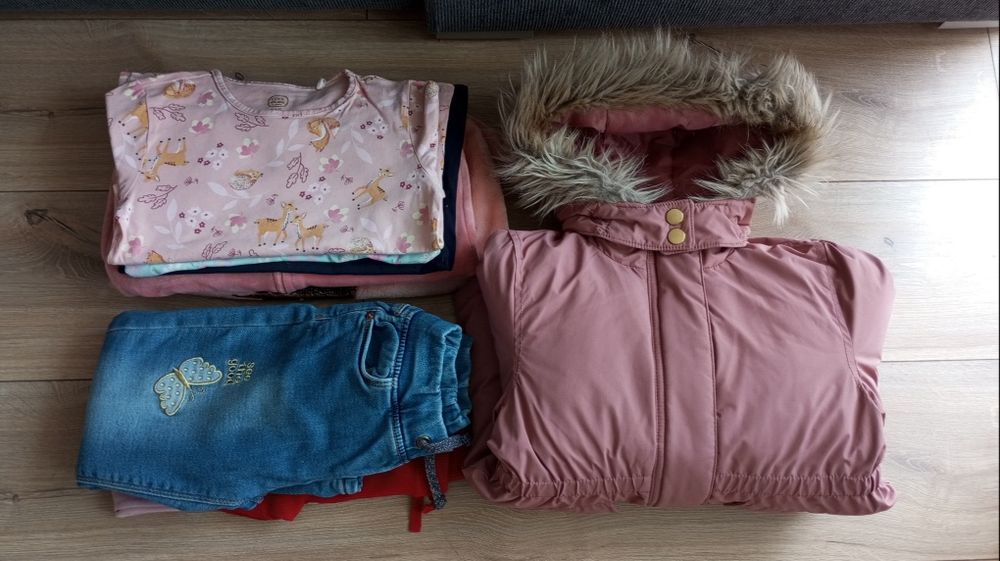 Cool Club, H&M ubranka dla dziewczynki r 110/116