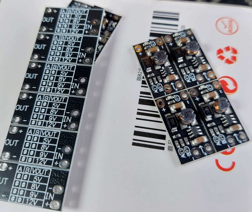 Mini DC-DC конвертер перетворювач напруги на 2 ампера 5В/8В/9В/12В