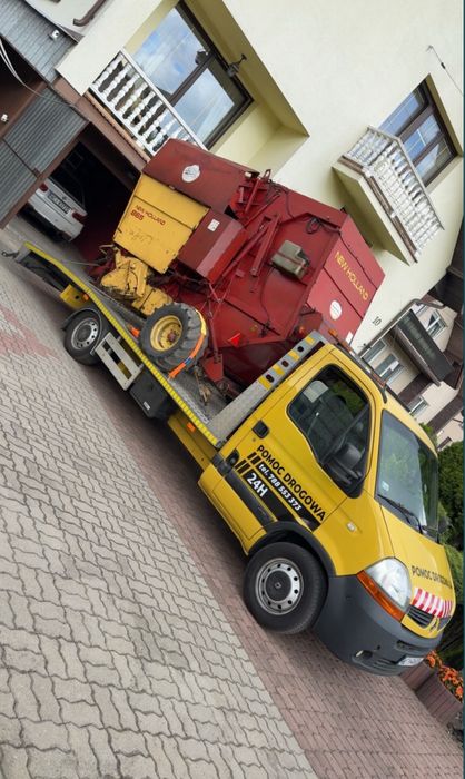 Pomoc drogowa • 24/7 • Laweta Ciechanow