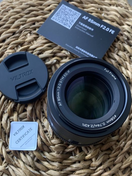Обʼєктив Viltrox 85mm f2 EVO FE for Sony
