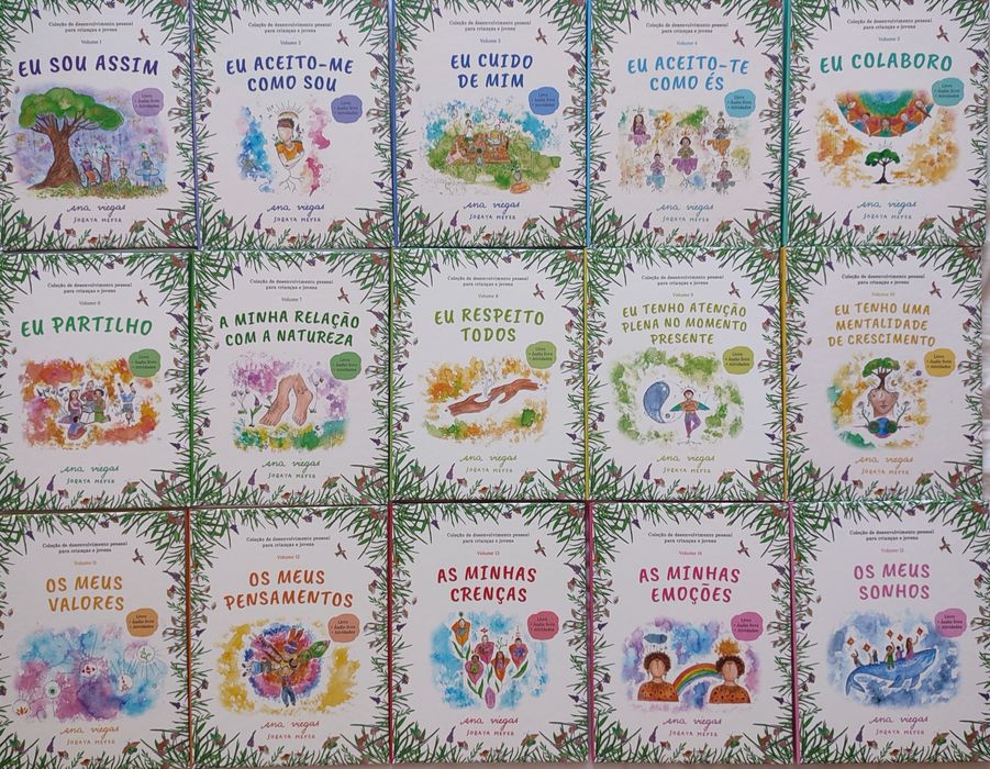 Livros educacionais como novos