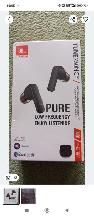 Słuchawki JBL douszne