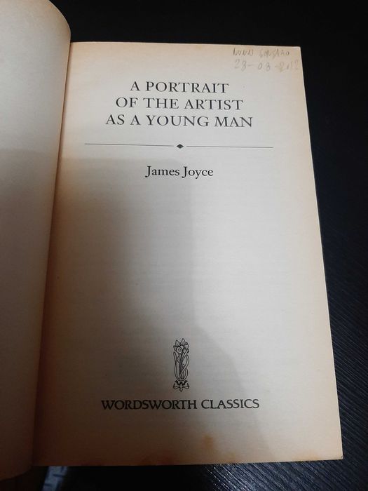 James Joyce – A Portrait of the Artist as a Young Man