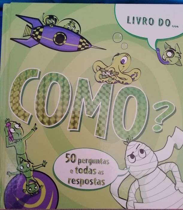 Livro para criança 'Como?'