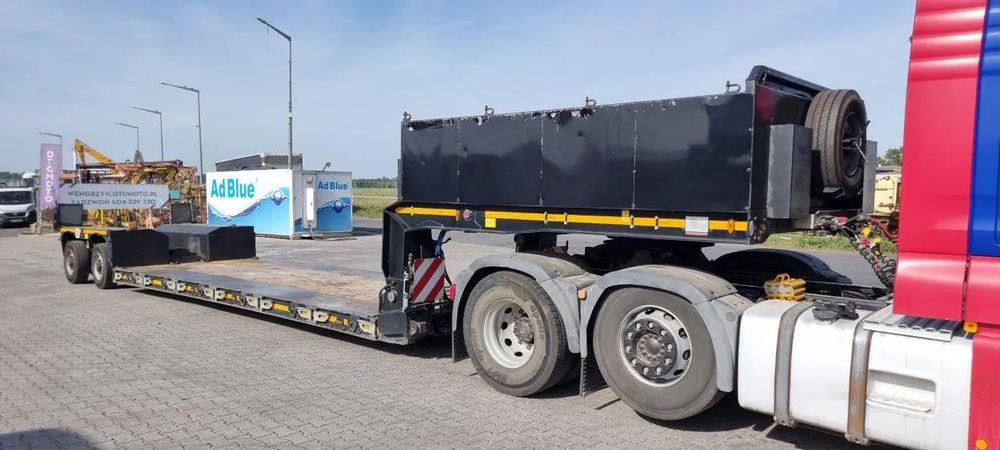 Faymonville Naczepa typu Tiefbett Faymonville, osie Pendel