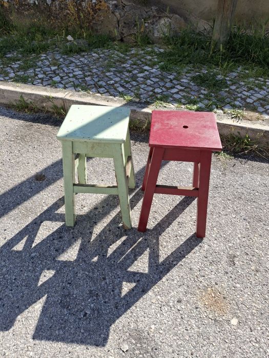 Bancos de cozinha antigos