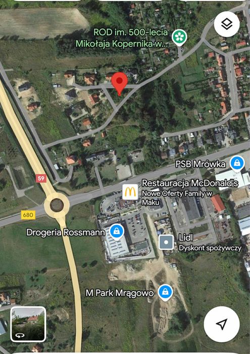 Działka budowlana Mrągowo - Więcej
