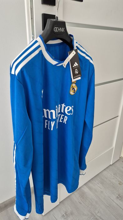 Adidas Real Madryt trzeci komplet 25/26 rozmiarze L/XL longsleeve