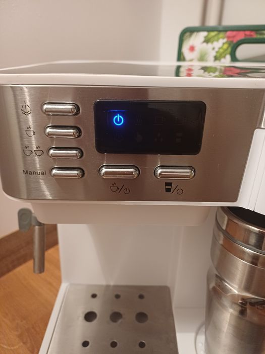 ekspres do kawy ciśnieniowo-przelewowy Yoer Dualio CCM03 3w1