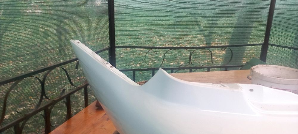 Бампер ланос,сенс.