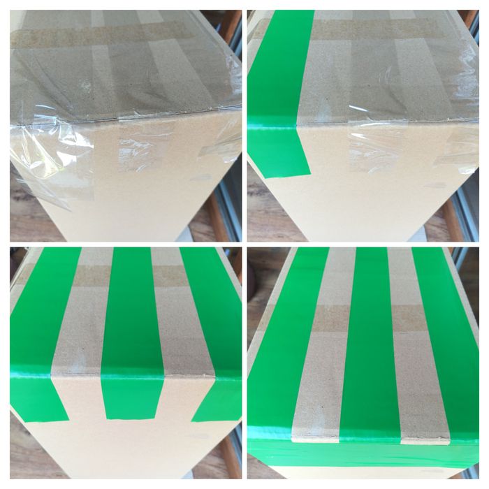 Zestaw 4szt taśma budowlana tynkarska elewacyjna mocna elastyczna