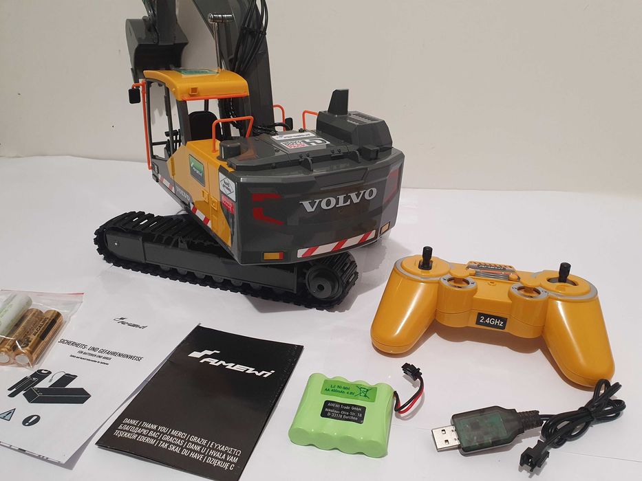 AMEWI -VOLVO koparka RC zdalnie sterowana Germany Nowa skala 1/14