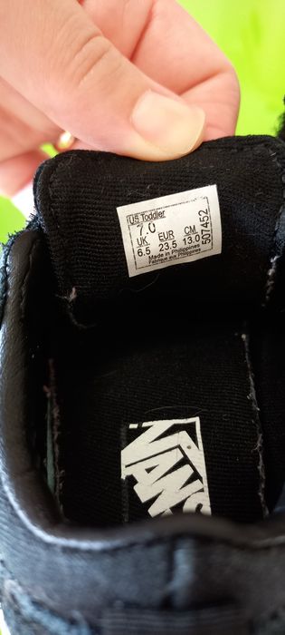 Sapatilhas Vans tamanho  23,5