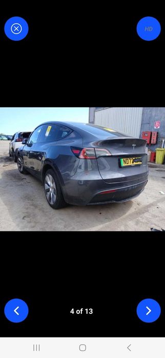 В продажі задні фари на Tesla Model Y Tesla Model S 2016+