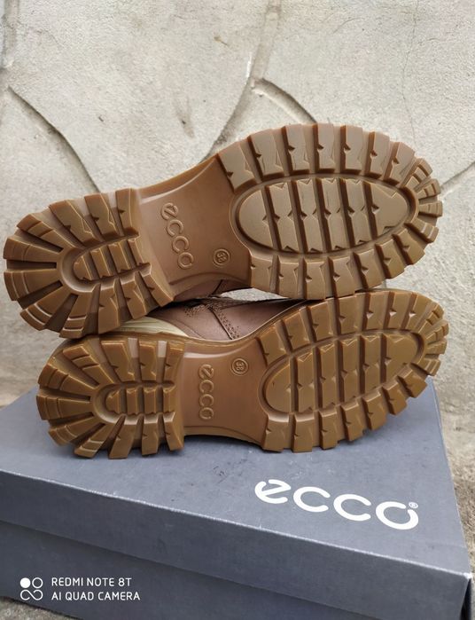 Ecco 38 ботинки жіночі зимові чоботи черевики сапоги взуття ессо