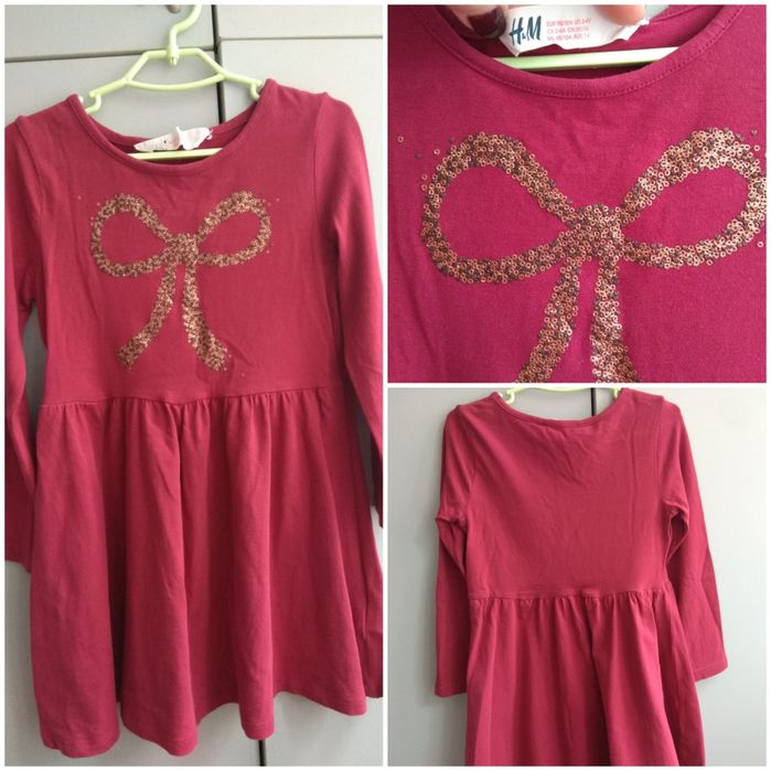 Лот 4 5 років плаття H&M кофта туніка светр гольф сукня Robinzone паке